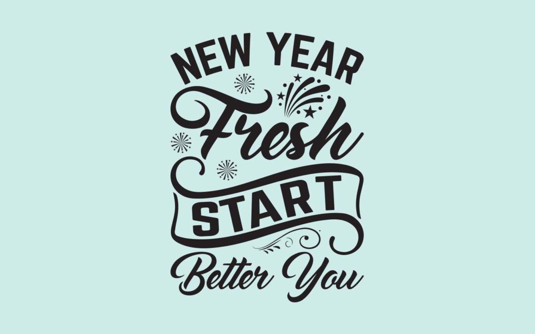 Sign for the New Year, fresh start