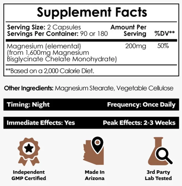 Magnesium Glycinate Capsules